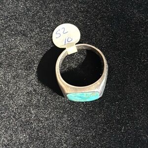 Sterling silver 925 turquoise size 10 ring